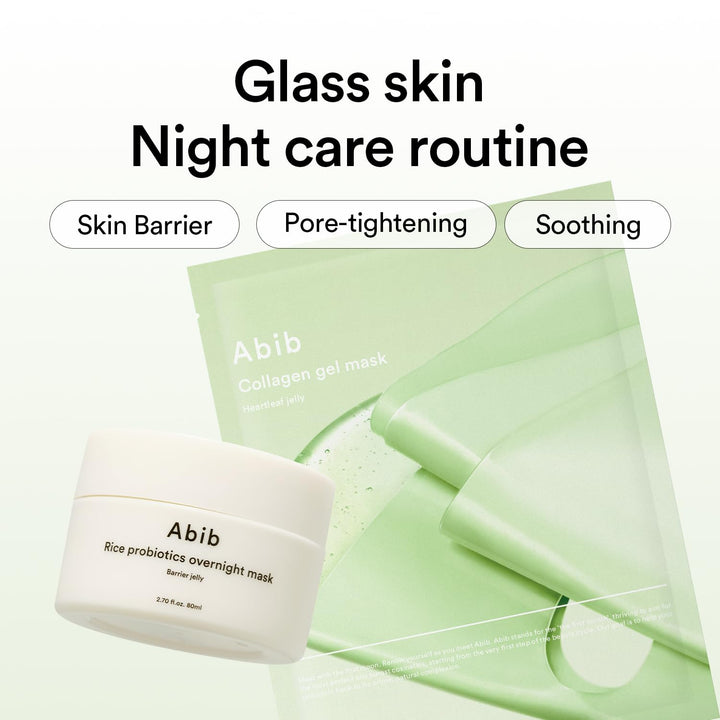Abib Mascarilla de gel de colágeno con jalea de Heartleaf 10 hojas...