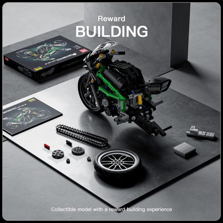 Mould King Kit de construcción de motocicleta kit de