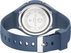GOLDEN HOUR Reloj deportivo impermeable para mujer con cronógrafo digital y correa de silicona