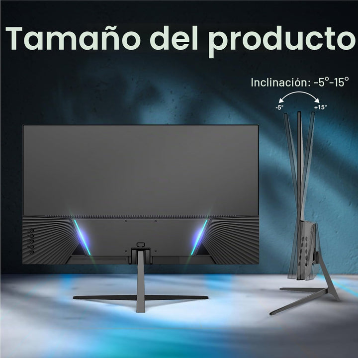 ArcticPro Monitor de 24 pulgadas 120Hz, FHD 1080p, monitor de compu...