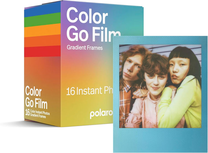 Polaroid Película Go Color \u2013 Marcos multicolor degradado \u201...