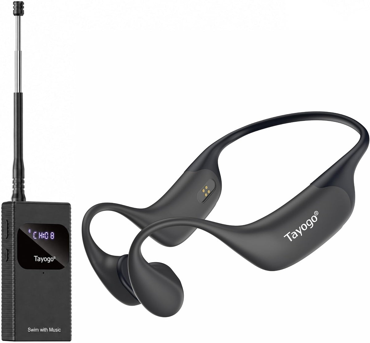 Tayogo - Auriculares de natación para Spotify, no se necesitan descargas