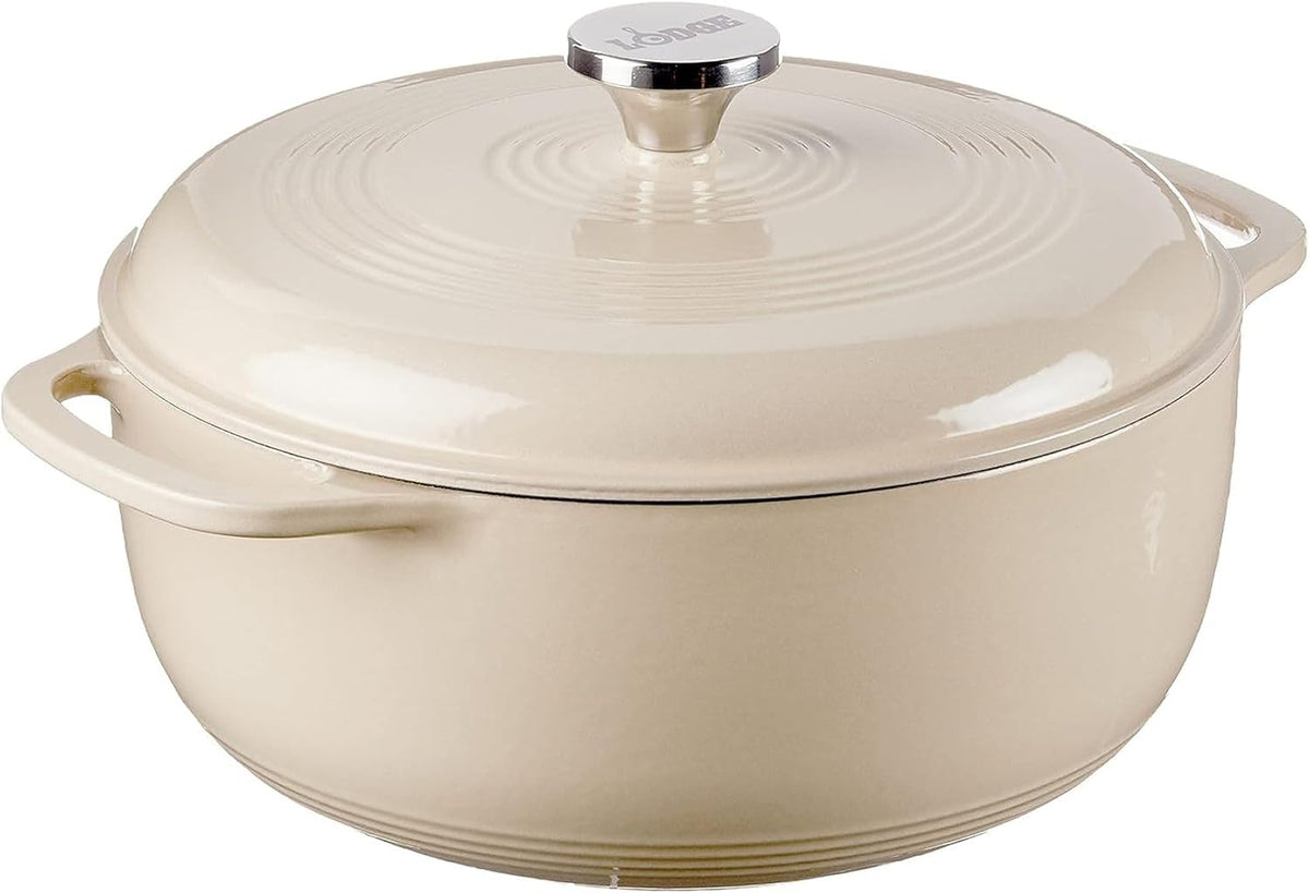 Lodge Essential - Horno holandés de hierro fundido esmaltado