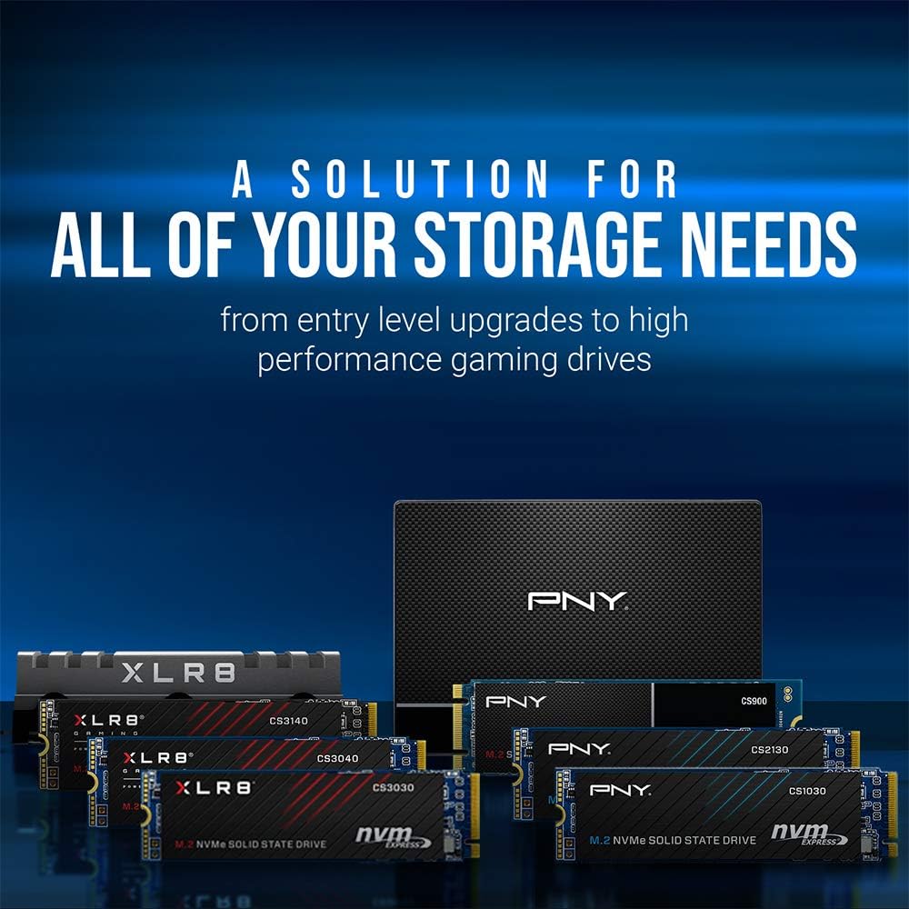 PNY CS900 - Unidad interna de estado sólido (SSD) de 1 TB 3D NAND 2...