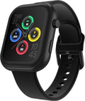 iTouch AIR 5 PRO - Reloj inteligente con GPS, AMOLED de 1.96 pulgadas, llamadas Bluetooth, más de 100 modos deportivos, frecuencia cardíaca, SpO2, seguimiento del sueño y el estrés, resistente al agua 3ATM, duración de la batería de 10 días, para iPhone y