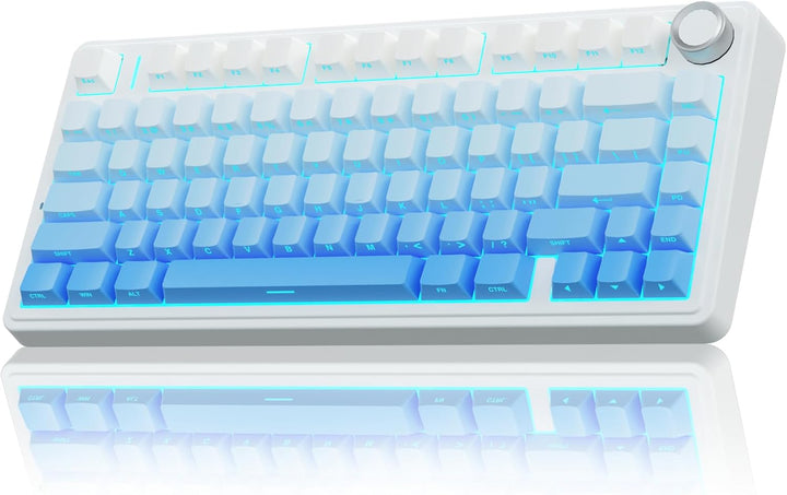 AULA F75 Pro Teclado mecánico inalámbrico, teclado personalizado in...