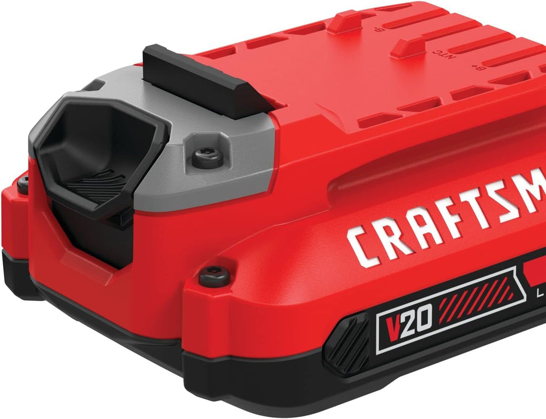 CRAFTSMAN Inflador V20 con batería de iones de litio, 2.0 amperios...