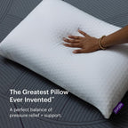 Almohada Purple Harmony - Loft mediano, tamaño King, almohada de gel