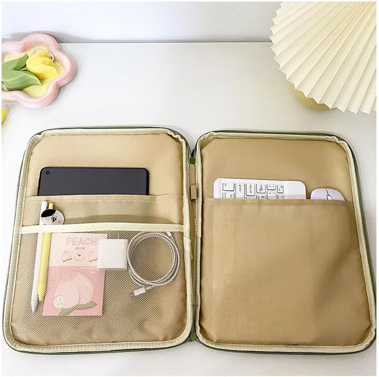 Donloise Funda para Portátil Bonita e Hinchada de 11-13 Pulgadas, B...