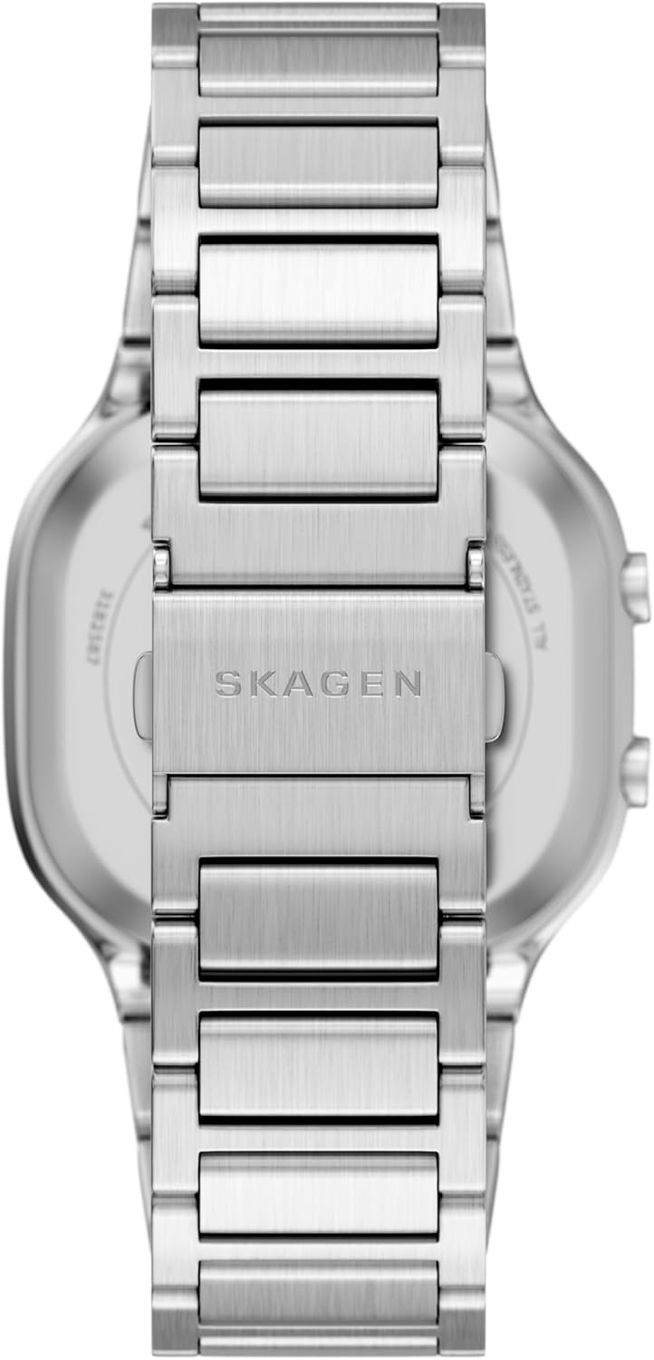 Skagen Reloj digital de acero inoxidable Mellem para hombre