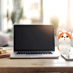 Larcele Juego de micro bloques de construcción, mini ladrillos de juguete de construcción para mayores de 12 años, 1296 piezas KLJM-05 (Munchkin Cat-Orange)