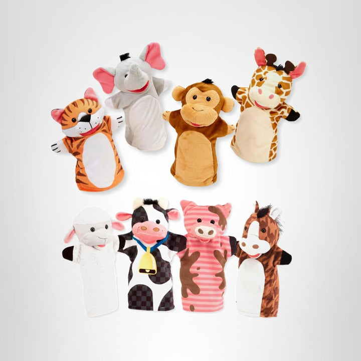 Melissa &amp; Doug Amigos Títeres de mano.