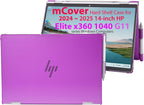 mCover - Carcasa Solo Compatible para portátil 2-en-1 HP Elite x360...