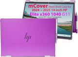 mCover - Carcasa Solo Compatible para portátil 2-en-1 HP Elite x360...
