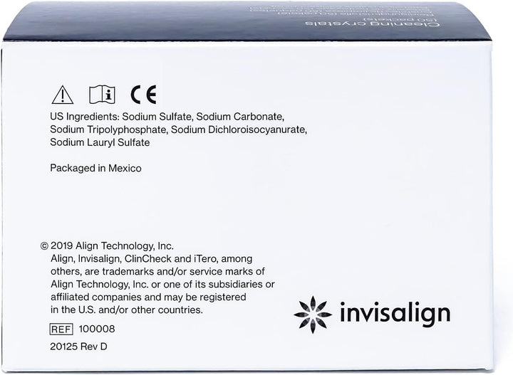 INVISALIGN Cristales de limpieza para alineadores transparentes y r...