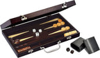 Merchant Ambassador Craftsman Deluxe Backgammon Set