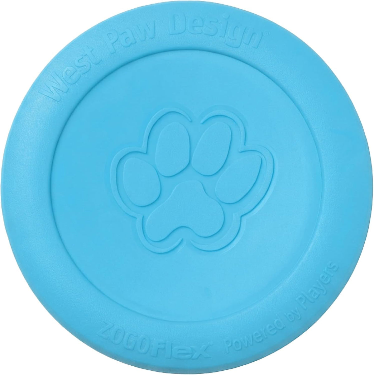 West Paw Zogoflex Zisc Dog Frisbee, disco aerodinámico de alto vuelo para perros, cachorros – Frisbees de perro ligero flotable para ir a buscar, tironear, atrapar y jugar – también se puede usar como cuenco de comida/agua, fabricado en Estados Unidos., L
