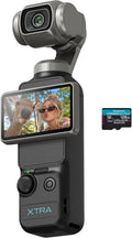 Xtra Muse con microSD de 128 GB, cámara de vlogging con videos CMOS de 1 pulgada