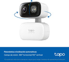 Tapo - Cámara de seguridad 2K de 3 MP con inclinación para interior...