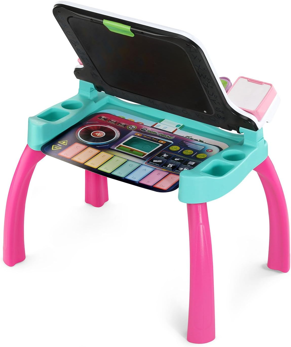 VTech - Escritorio de actividades Deluxe para explorar y escribir (embalaje sin frustraciones), color rosa