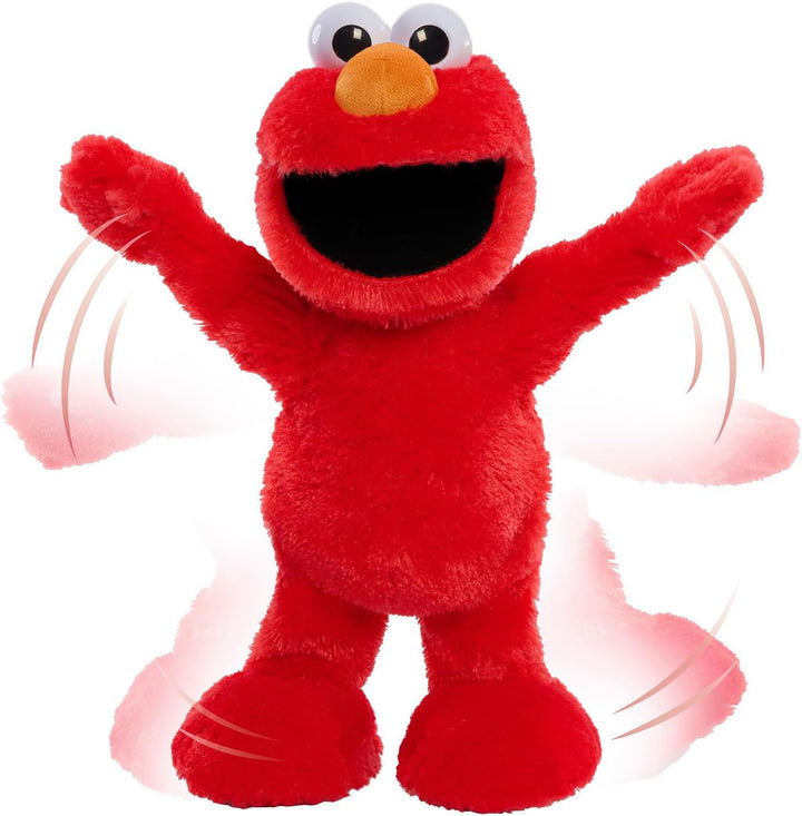 Barrio Sésamo Elmo Deslizador Cantante y Bailarín - Peluche de 14 p...