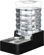 Dispensador de agua para perros de 2.4 galones, resistente a fugas