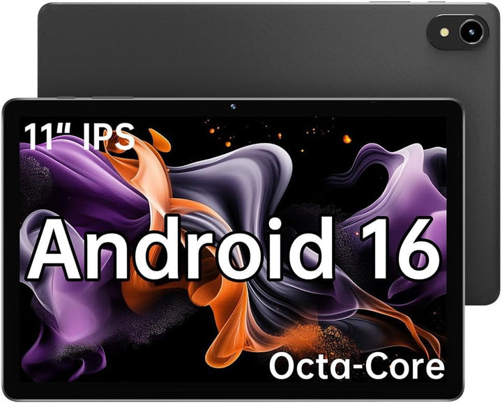 ApoloMedia Tablet de 11 pulgadas Android 15 con procesador
