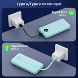 Cargador Portátil PowerBank 40,800mAh con Cables Integrados, Carga...