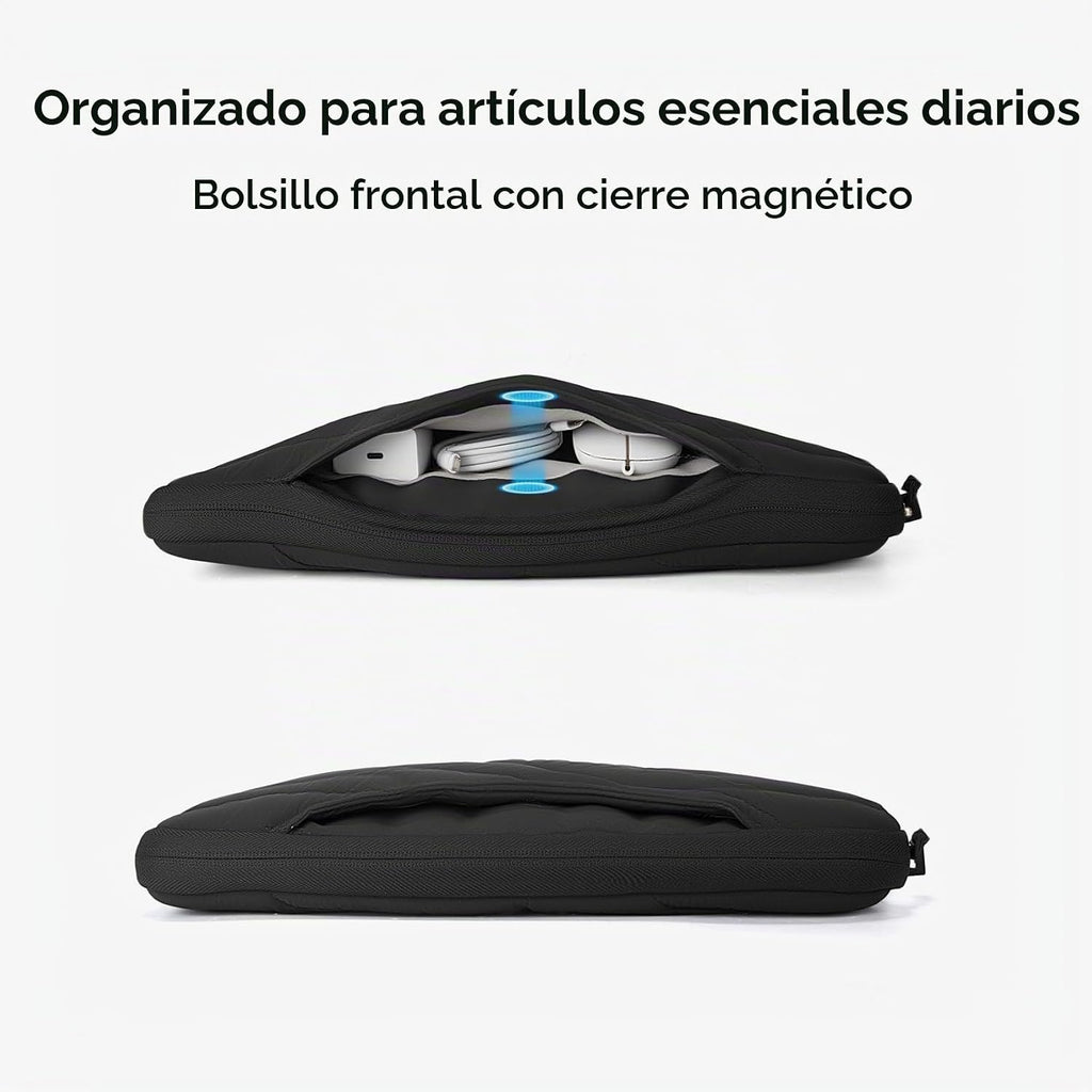 Omnpak Funda para portátil MacBook Air/Pro M5-M1 y Neo A18 Pro, Negro