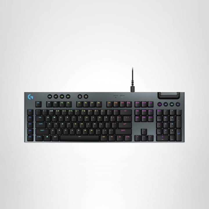 Logitech G915 X Teclado mecánico con cable para juegos, teclas PBT...