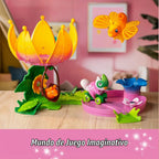BRIO Flora Flower House - Juego de iniciación de 19 piezas interactivo para construir y decorar para un juego imaginativo abierto, a partir de 3 años