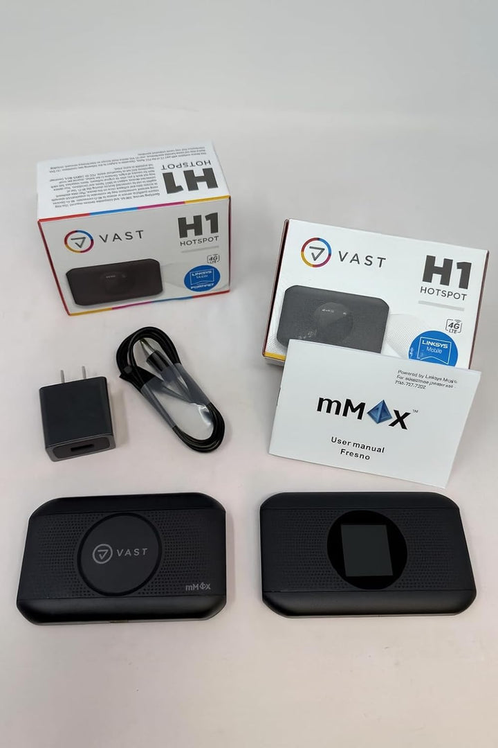 Vast H1 4G LTE MiFi Mobile WiFi Hotspot Router - GSM