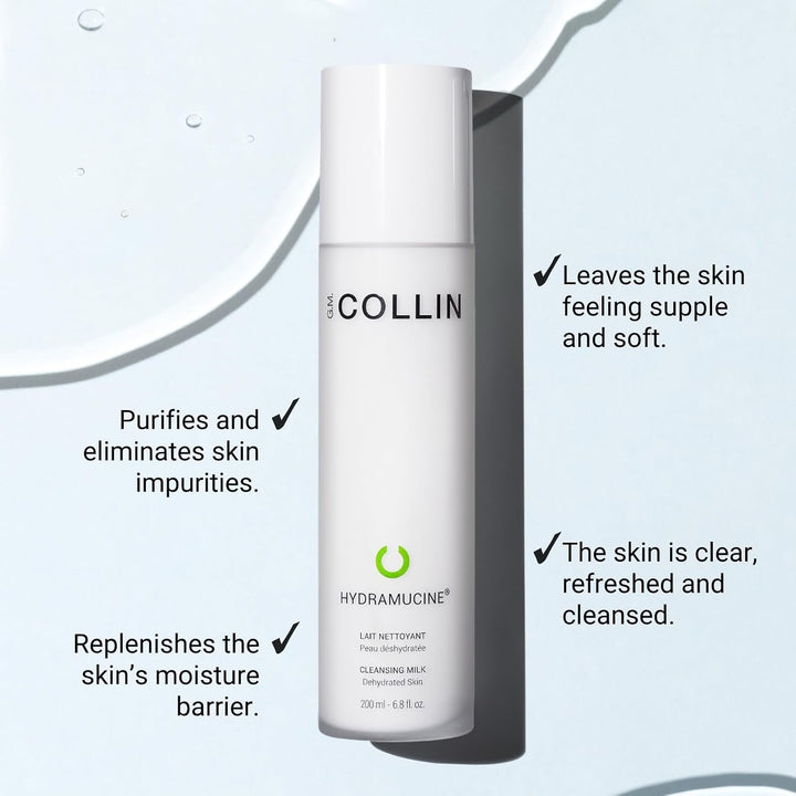 GM COLLIN Colección Hydramucine - Niebla, leche limpiadora, crema f...