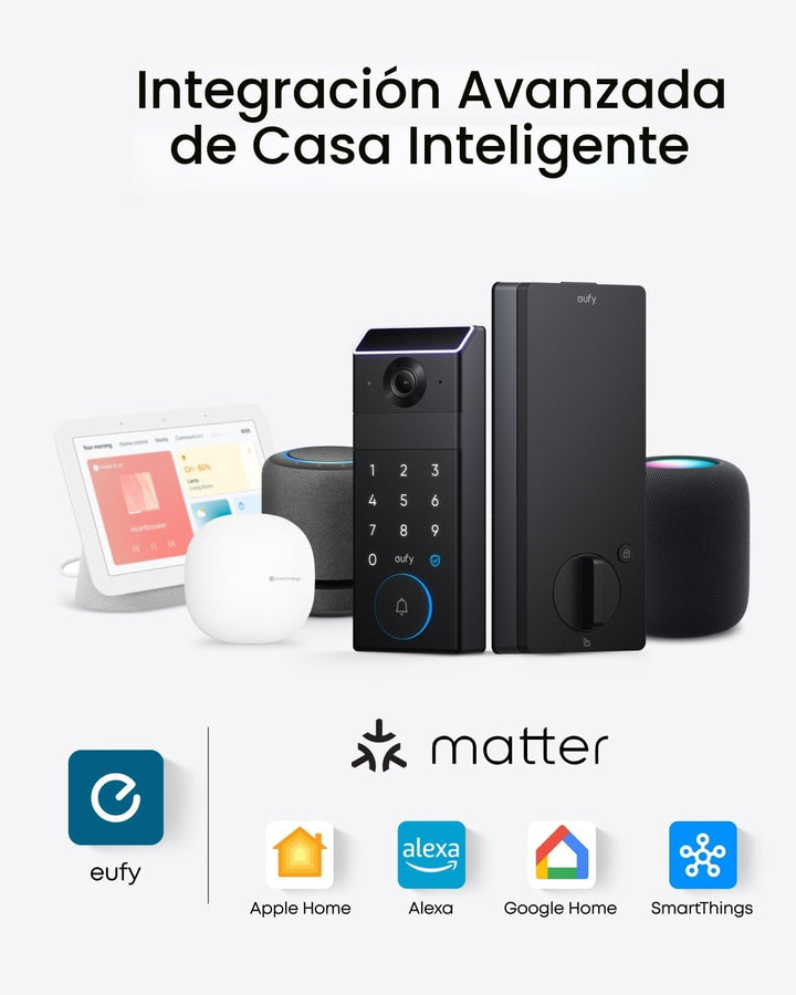 eufy FamiLock S3 Cerradura Inteligente con Reconocimiento de Vena P...