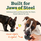 WOOF Power Chewer Pupsicle - Juguete para perros de 25 a 75 libras
