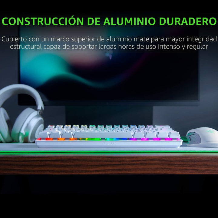 Razer Teclado para Juegos Huntsman Mini 60%: Interruptores Ópticos...