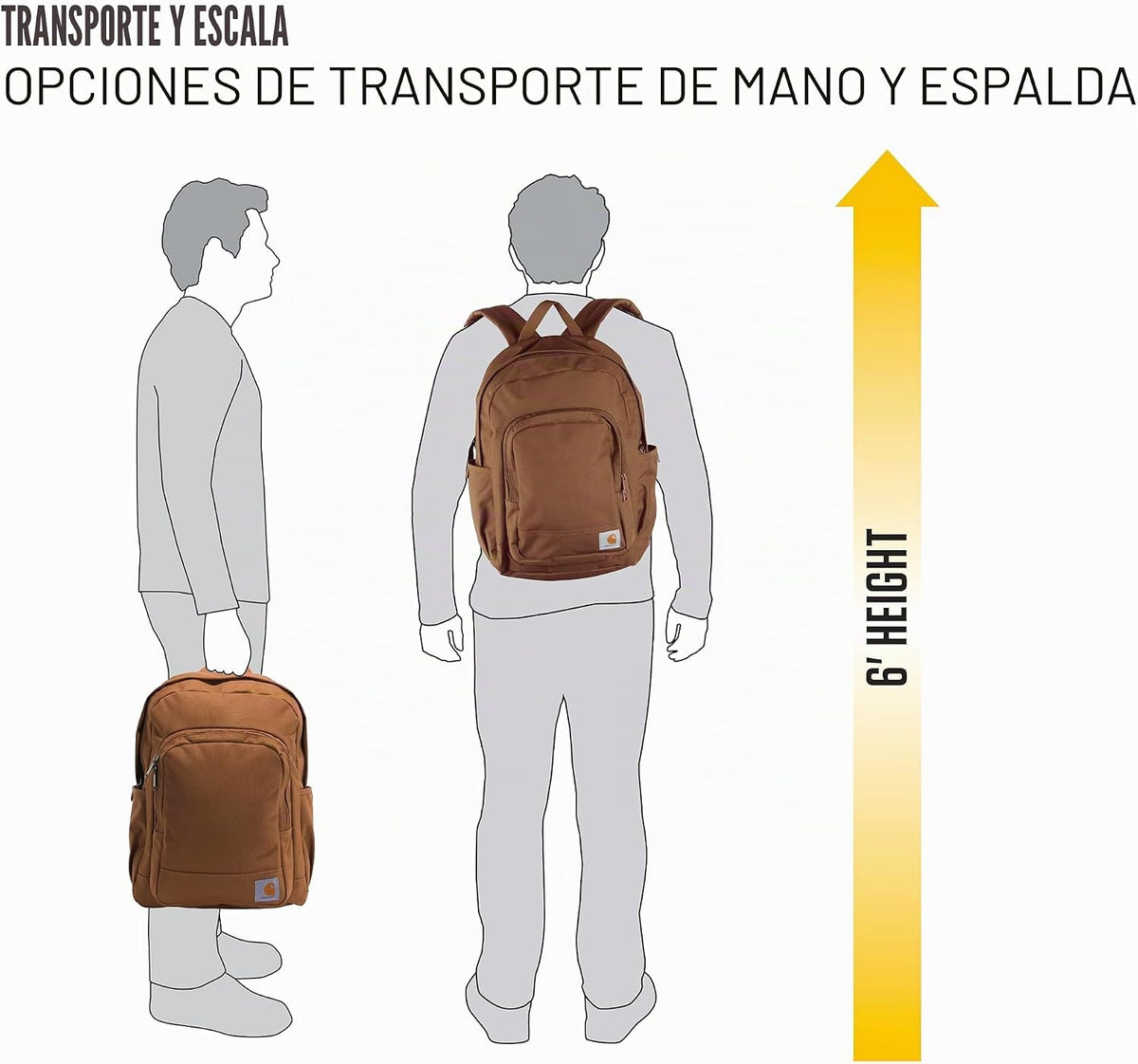Carhartt Mochila clásica de 25L Mossy Oak Bottomlands