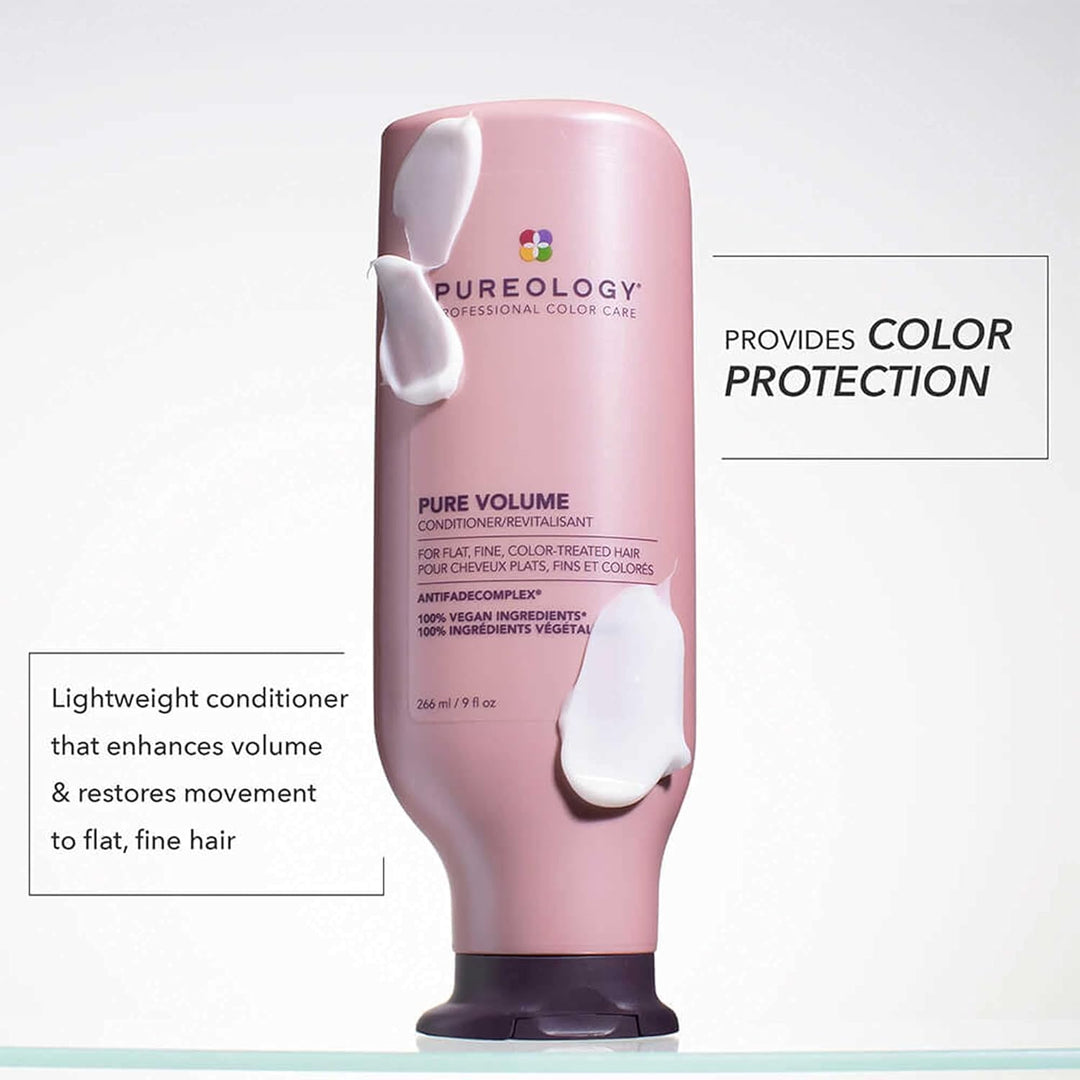 Pureology Acondicionador de volumen puro | Para cabello plano, fino...
