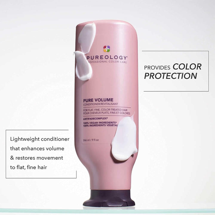 Pureology Acondicionador de volumen puro | Para cabello plano, fino...