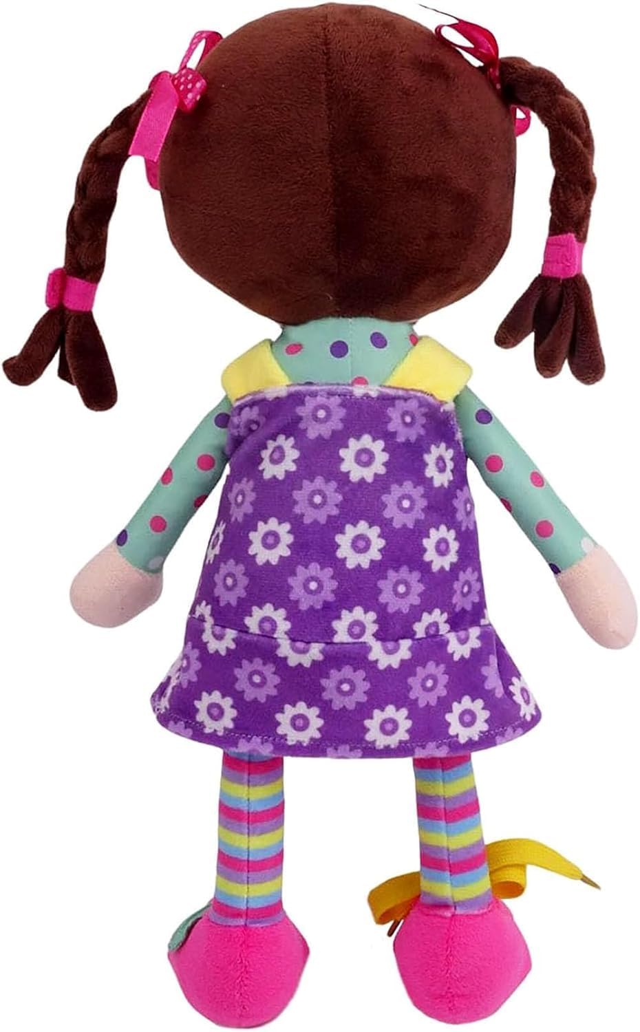 Snuggle Stuffs Sugar Snap - Muñeca de peluche para aprender a vesti...