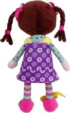 Snuggle Stuffs Sugar Snap - Muñeca de peluche para aprender a vesti...