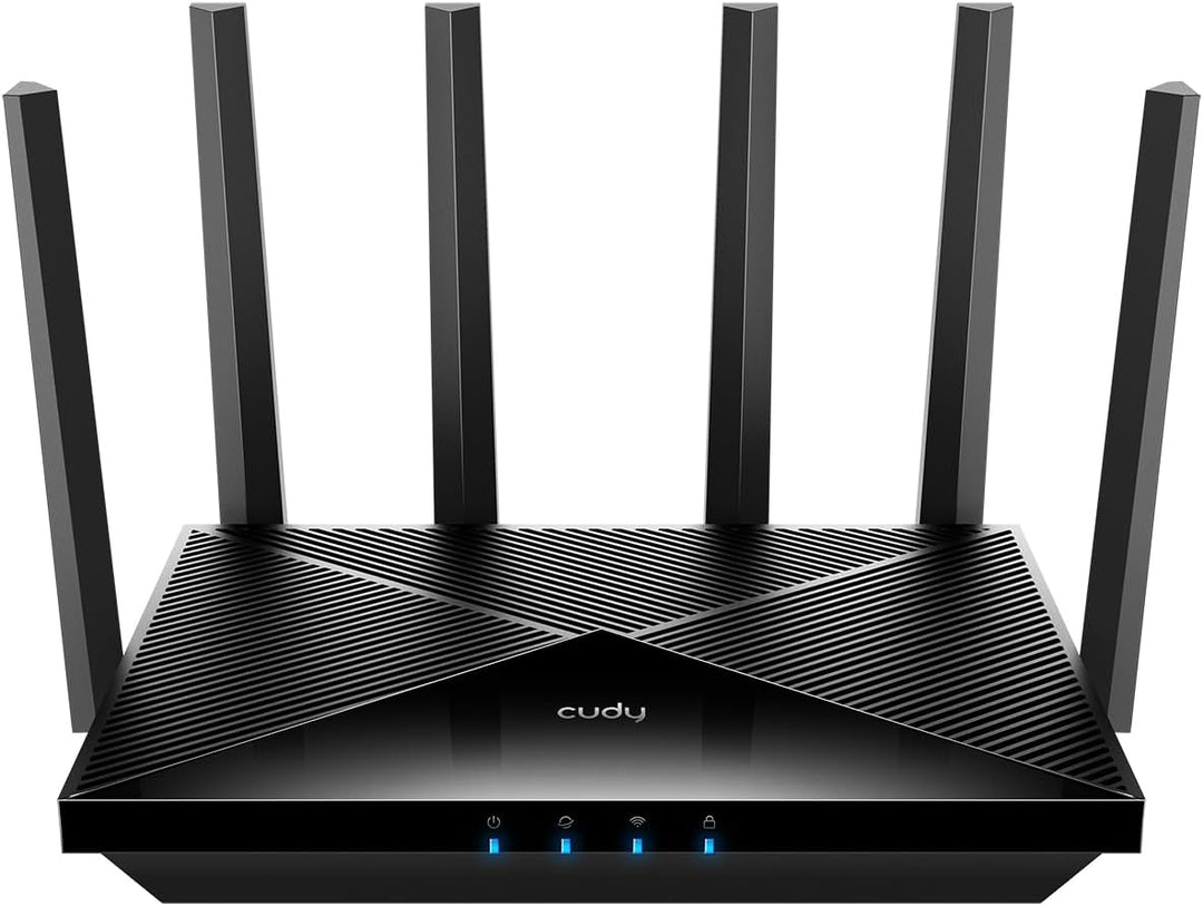 Cudy Enrutador WiFi 7 BE11000 Tri-Band, 6-Stream 10 Gbps, 4 puertos...