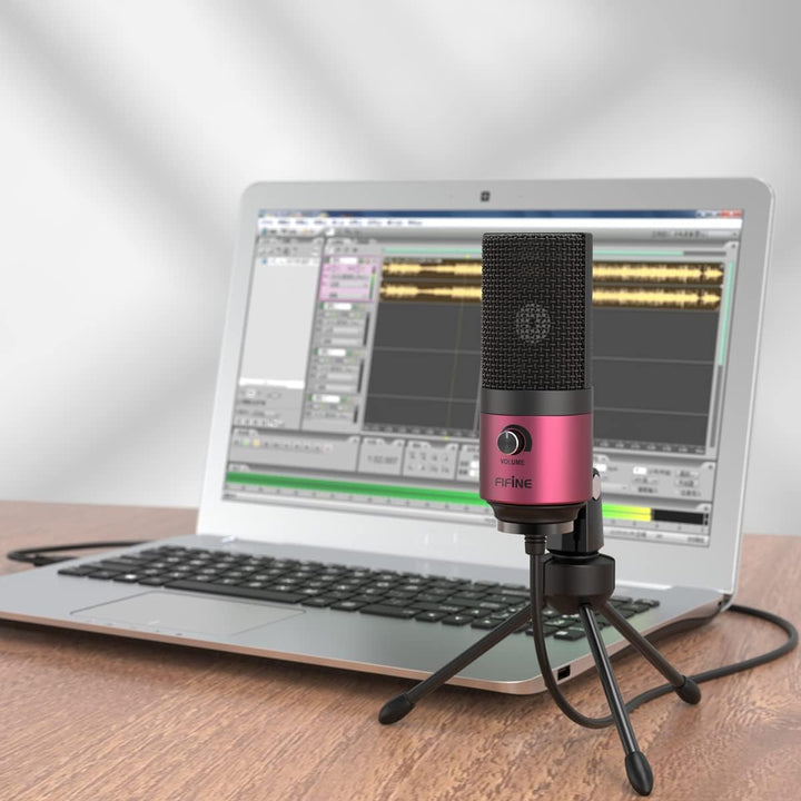 FIFINE - Micrófono de condensador USB para podcast grabado en el po...