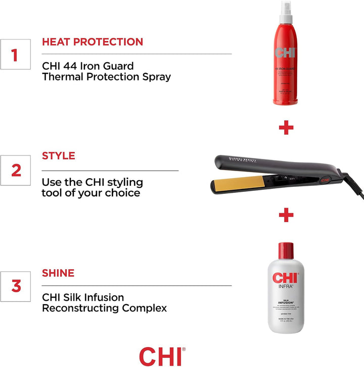 CHI Air Setter - Plancha y rizador 2 en 1, combinación de plancha p...