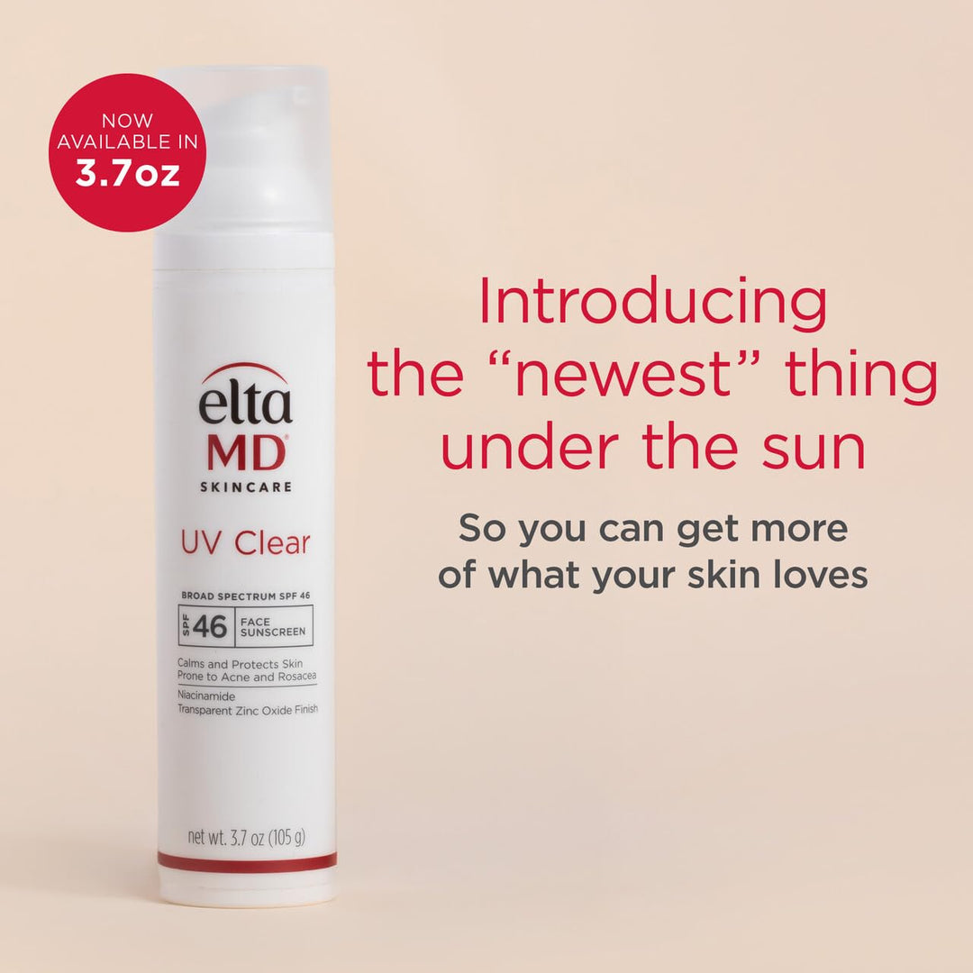 EltaMD UV Clear Face Sunscreen SPF 46, Oil-Free Sunscreen with Zinc...