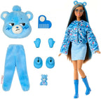 Barbie Cutie Reveal Care Bears Series - Muñeca y accesorios con disfraz de Oso Gruñón
