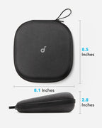 soundcore por Anker, Estuche para Auriculares, Compatible con Todos los Auriculares Over-Ear soundcore, Resistente a Arañazos, Resistente al Agua y al Polvo, Resistente a Impactos, Bolsillo para