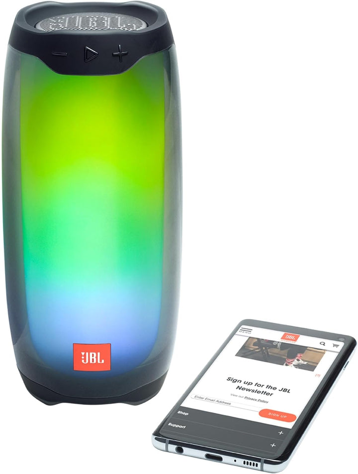 JBL Pulse 4 - Altavoz Bluetooth portátil impermeable con espectácul...