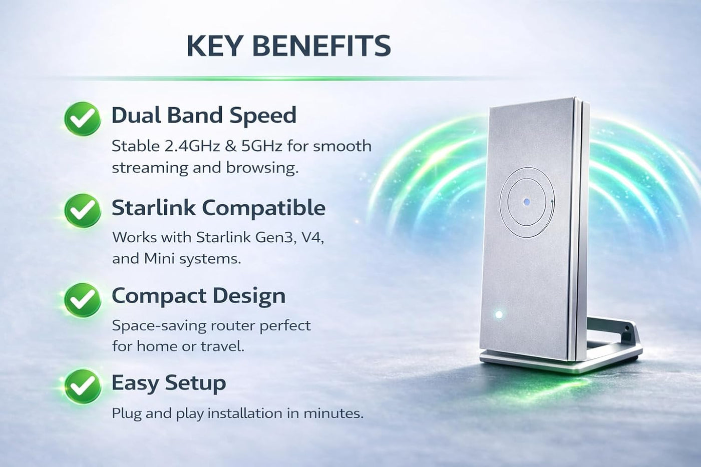 Enrutador WiFi Mini, enrutador de Internet inalámbrico compacto de...