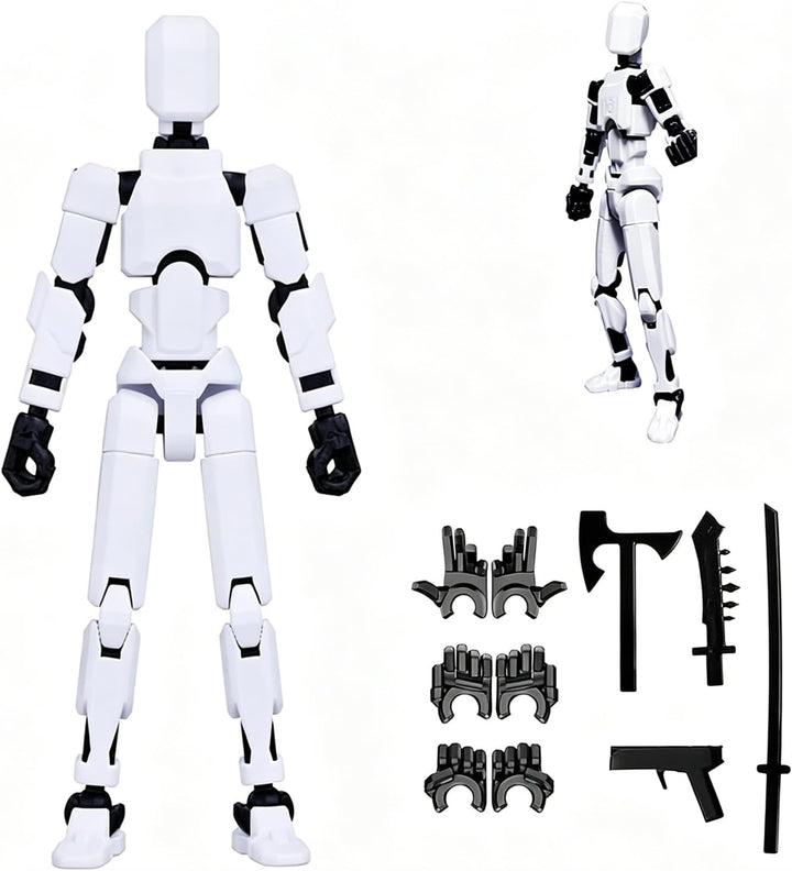 Skeelful Conjunto de Figuras de Acción Nuevo 2026 Titan13, Lucky Ro...